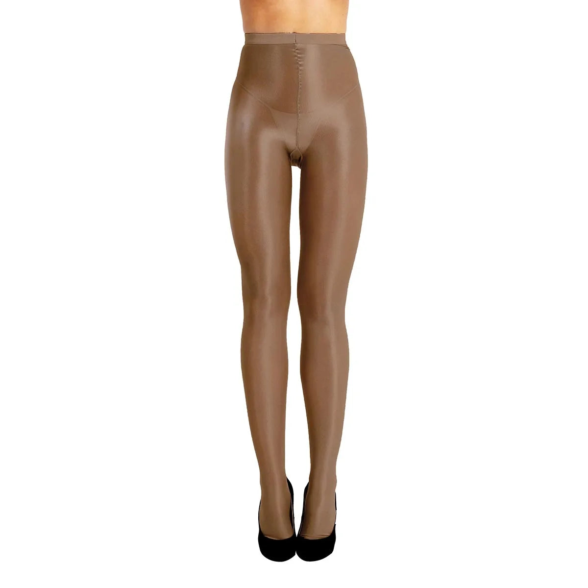 Women Ultra Thin Glossy Tights Sexy Leggings Shiny Stretch Yoga Pants Ballet Dance Workout Fitness Sports Tights Underwear - GilloServ