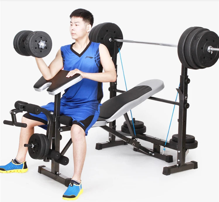 Hot Sale Multi Function Weightlifting Bed Home Gym Fitness - GilloServ