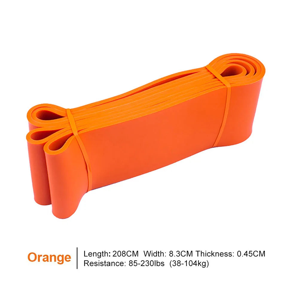 Unisex Fitness 208cm Rubber Resistance Yoga Band Pilates - GilloServ
