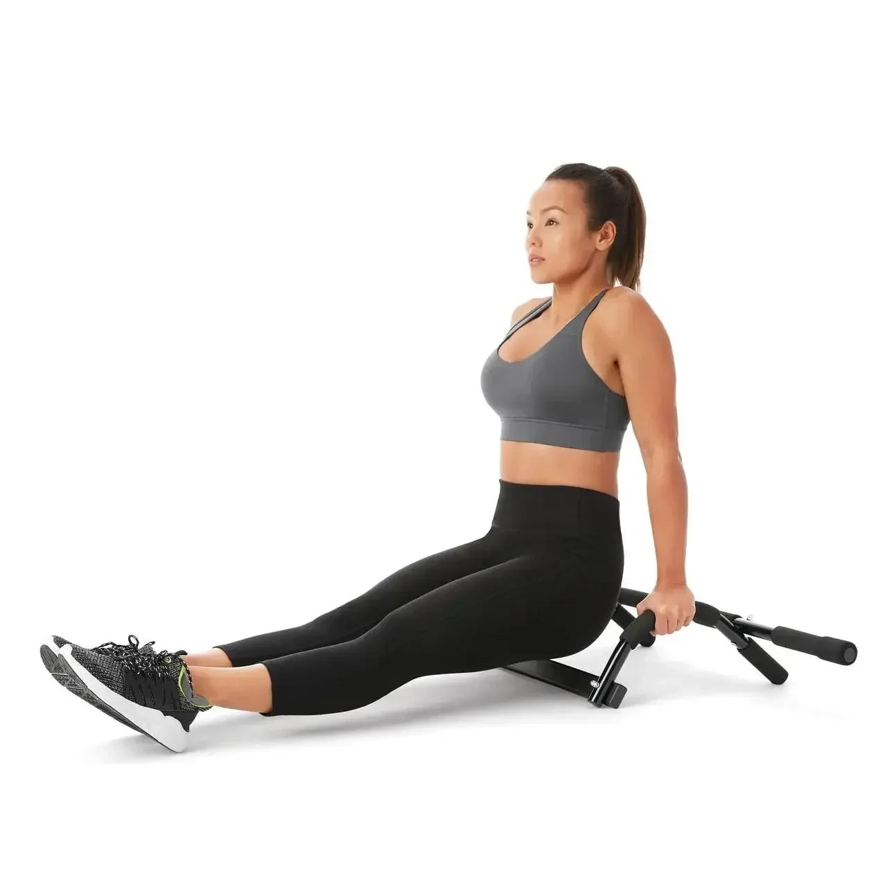 Multi-Grip Pull-Up Bar for Doorway, 12 Positions & 250LBS Capacity - GilloServ