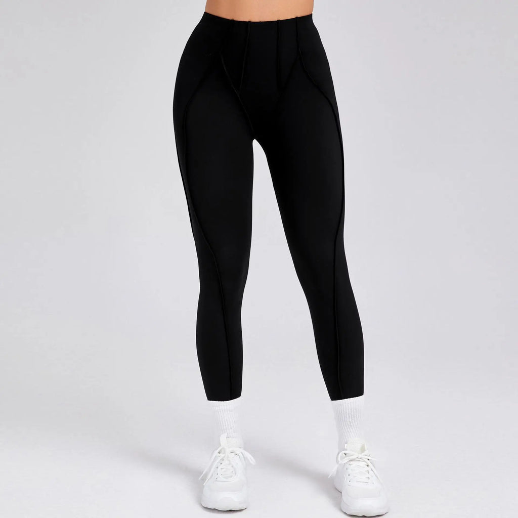 New Yoga Set Women Tracksuit Workout Legging Athletic Suit Long Sleeve - GilloServ