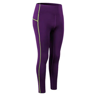 Winter Yoga Suit Stretch Set Gym Workout Shirt Leggings Sportswear - GilloServ