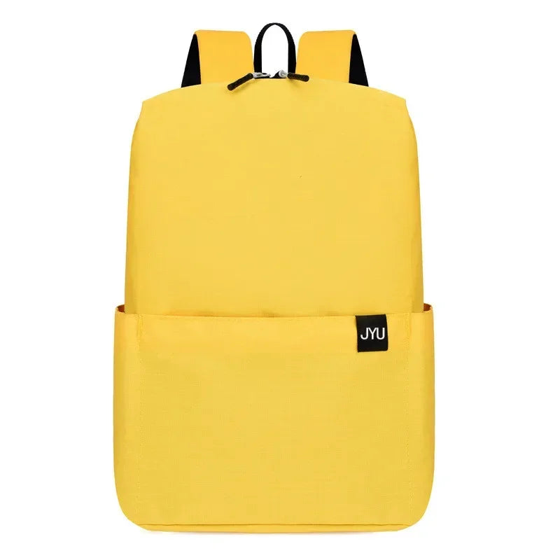 Casual Women Men Waterproof Backpack Portable Travel School Laptop Bags Student Rucksack  Multi-Color Female Zipper Backpacks - GilloServ