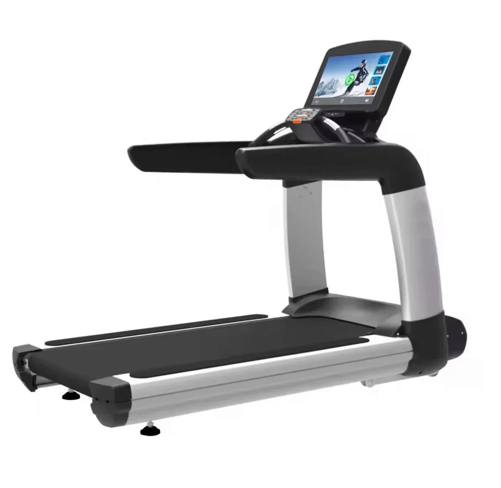 Commercial Electric Treadmill with LED Display Touch Screen Gym Cardio Fitness Running Machine Heart Rate Test Sports Equipment - GilloServ