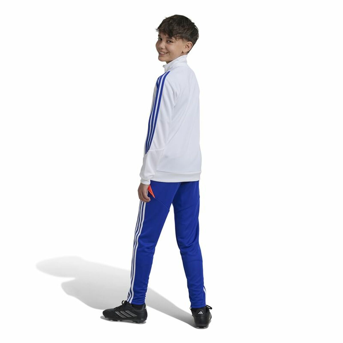 Long Sports Trousers Adidas Tiro24 Training Slim Blue - GilloServ