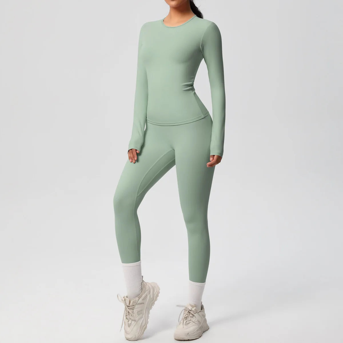 New Tracksuit 2 Pieces Yoga Suit Sports Set Sportswear Gym Set - GilloServ
