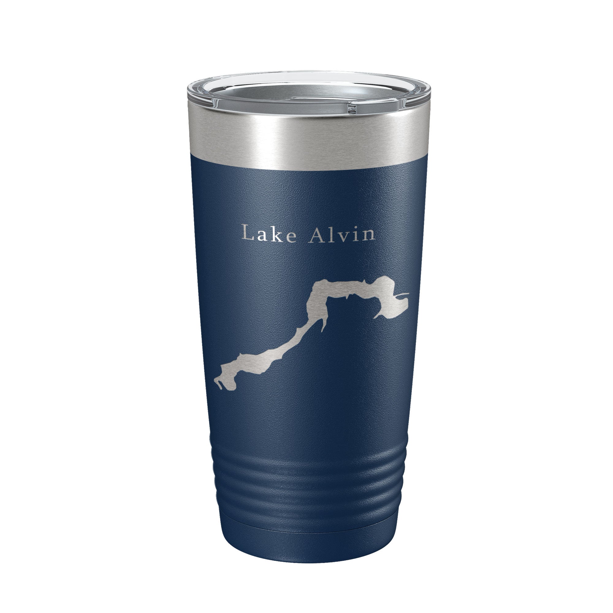 Lake Alvin Map Tumbler Travel Mug Insulated Laser Engraved Coffee Cup South Dakota 20 oz-8