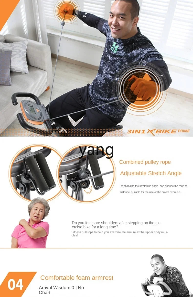 Folding exercise bike //magnetic spinning bike// home silent bike - GilloServ