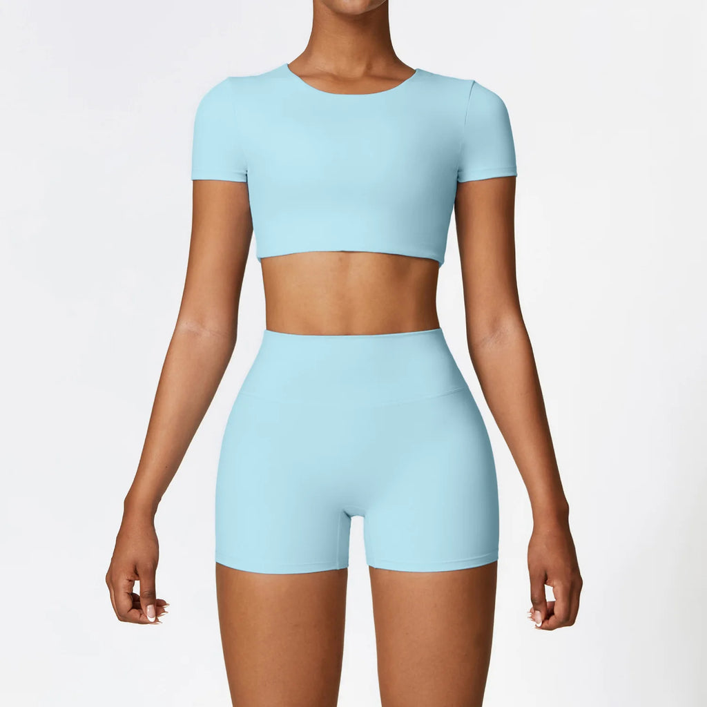 Best 2/3PCS Yoga Set Women Workout Set Seamless Sportswear Gym Clothing - GilloServ