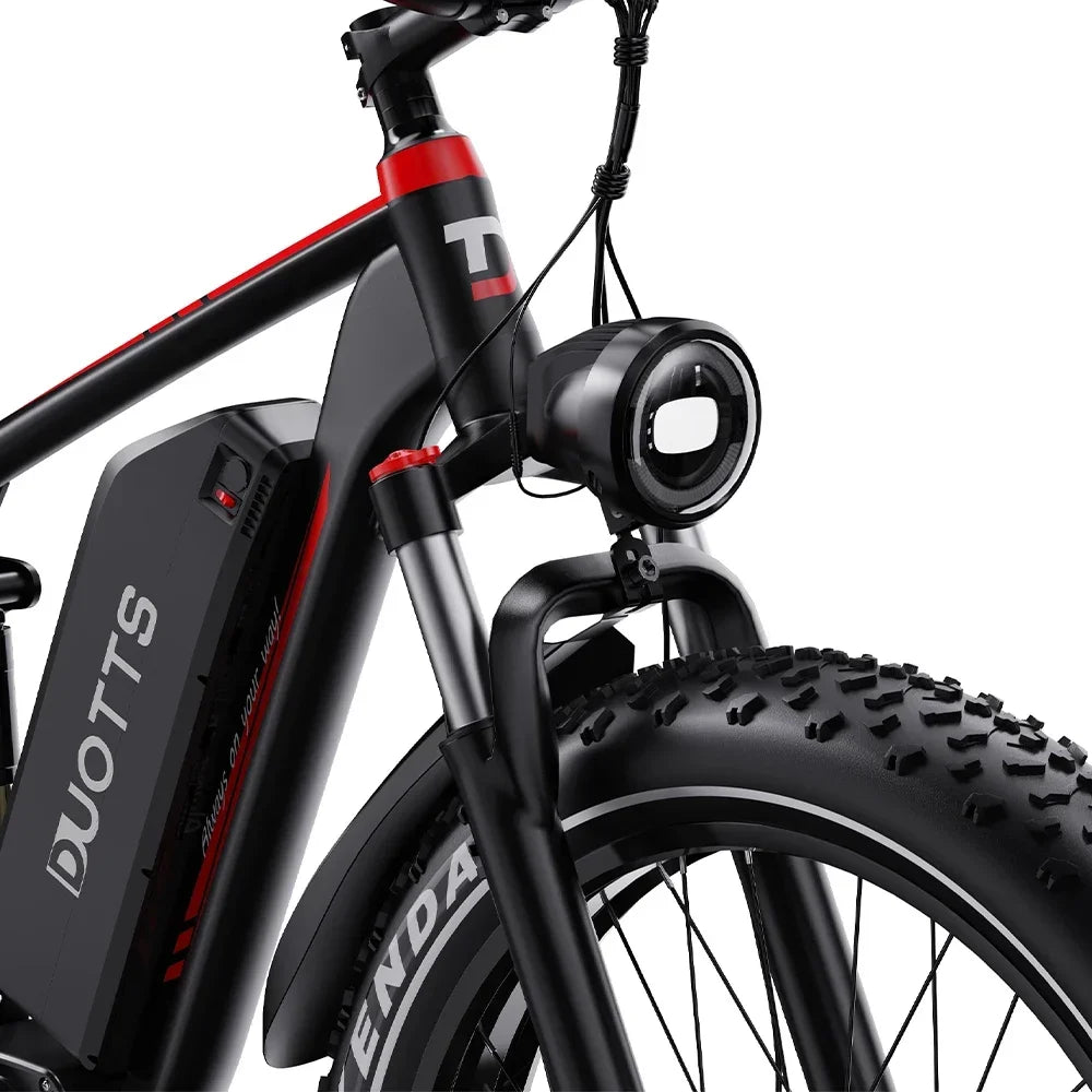 HOT SALE S26 Dual Suspension E-Mountain bike For Adult 48V 20Ah Battery Dual Motor 26 inch Fat Tire - GilloServ