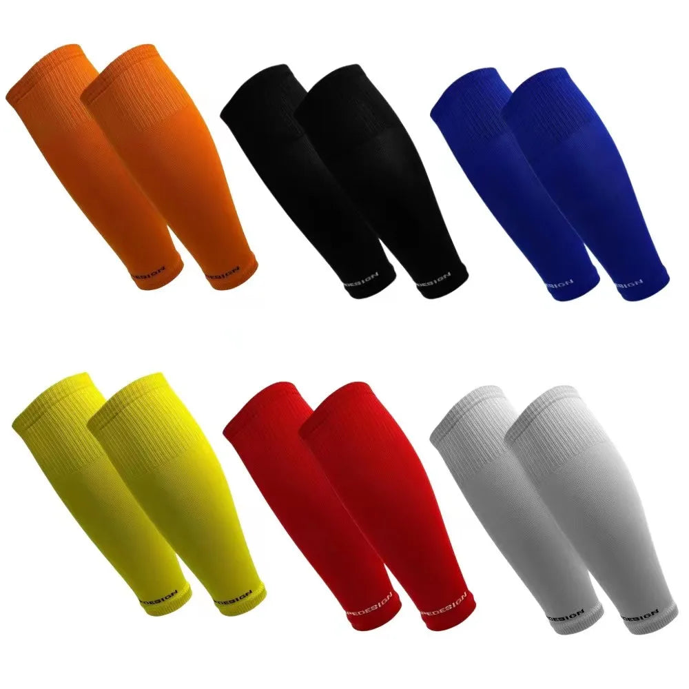Leg Sleeves Compression Calf Sleeve for Men Youth Adult Running Sports Football Accessories Socks Backplate - GilloServ