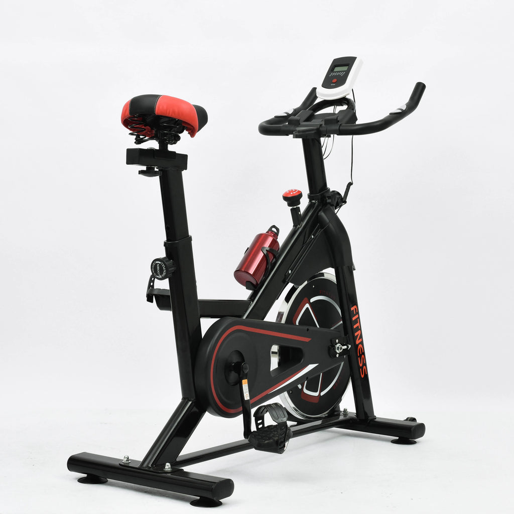 Exercise Bike Home Gym Static Bicycle Silent Belt Drive-Magnetic - GilloServ