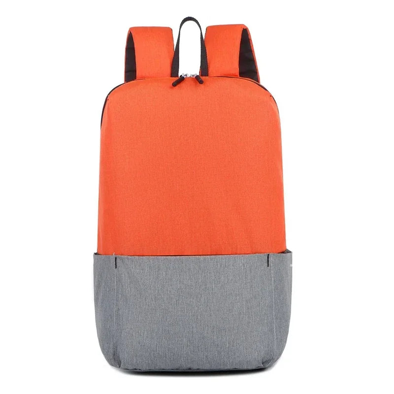 Casual Women Men Waterproof Backpack Portable Travel School Laptop Bags Student Rucksack  Multi-Color Female Zipper Backpacks - GilloServ