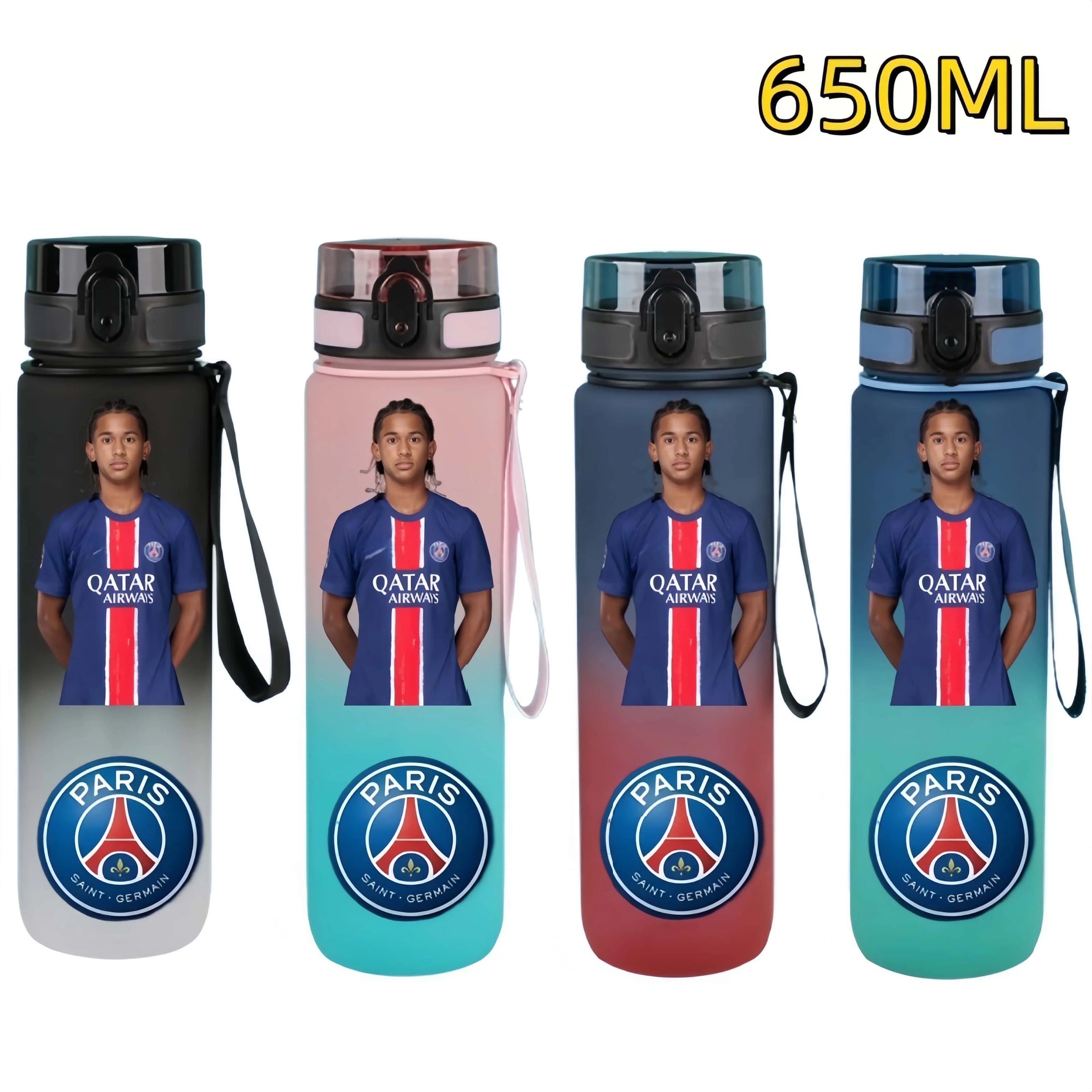650mls. Champion Team Football Star Water Cup Sports Fitness - GilloServ