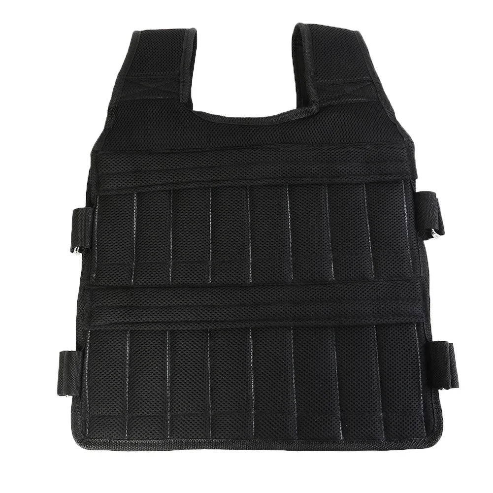 1-50kg Weighted Vest Adjustable Loading Weight Jacket Exercise Waistcoat - GilloServ