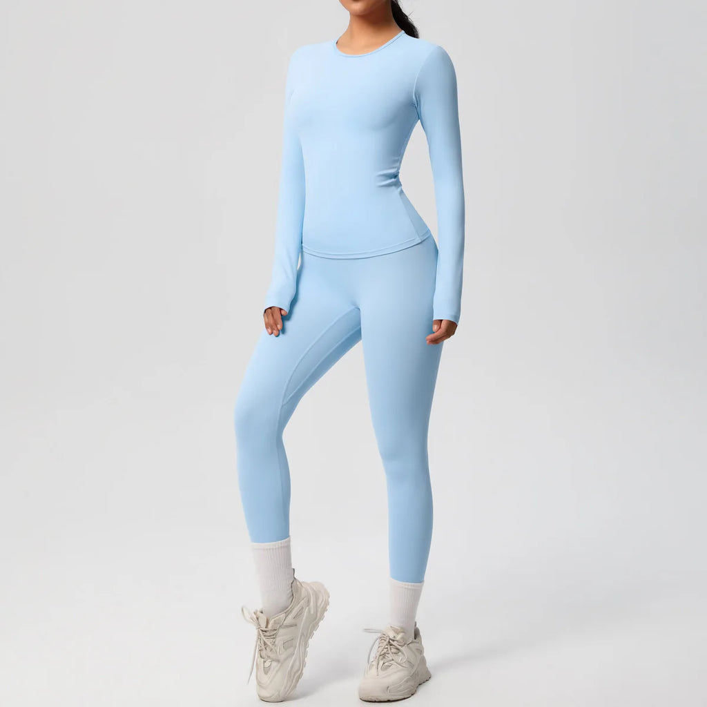 New Tracksuit 2 Pieces Yoga Suit Sports Set Sportswear Gym Set - GilloServ