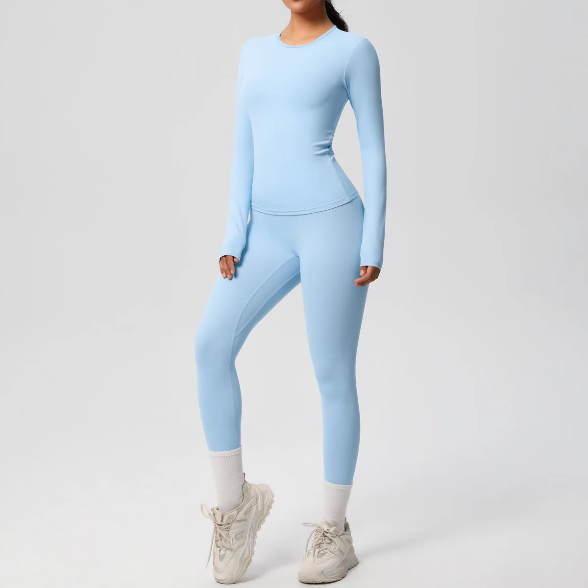 New Tracksuit 2 Pieces Yoga Suit Sports Set Sportswear Gym Set - GilloServ
