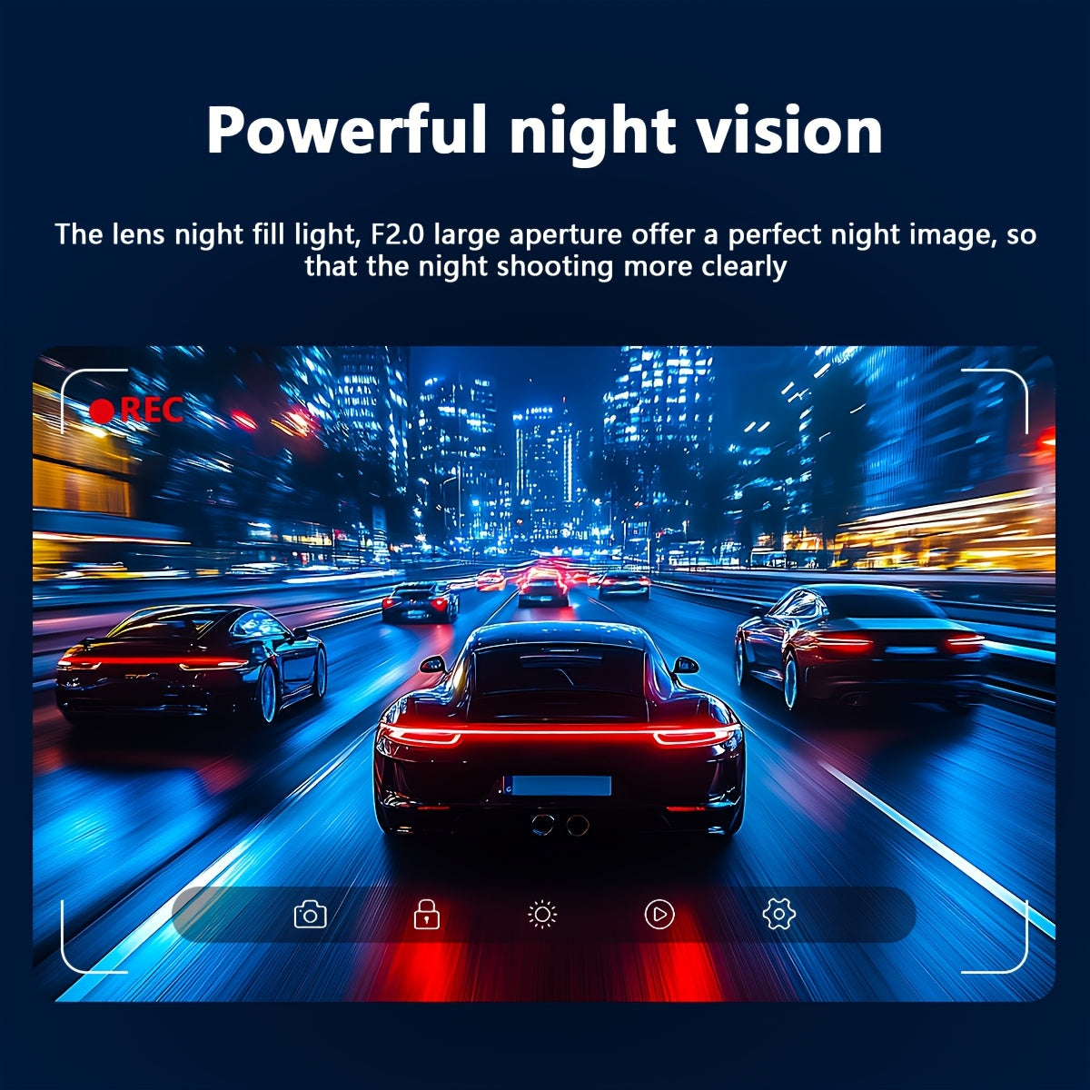 Dash Cam with 1080P Night Vision & G-Sensor - GilloServ