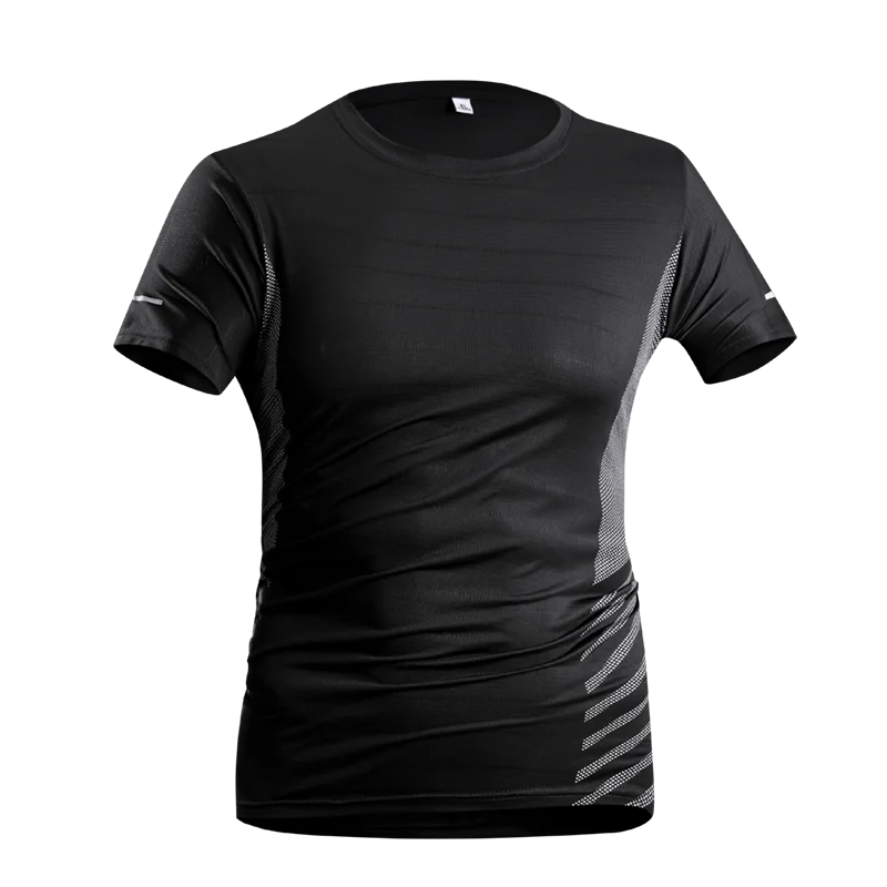 Running T-shirt Men Summer Ice Silk Thin Top - GilloServ