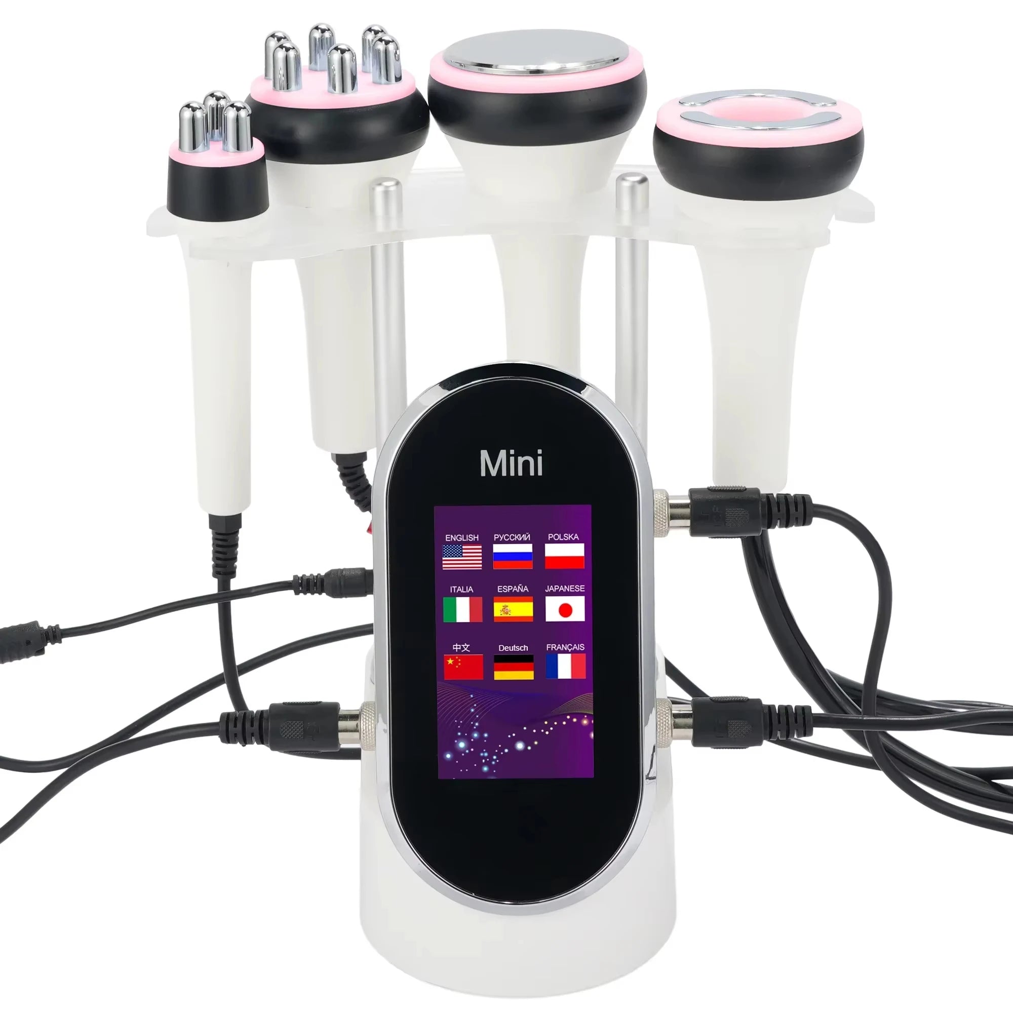 4-IN-1 40K Cavitation Radio Frequency Ultrasonic Slimming Machine Wrinkle Removal Weight Loss Skin Tightening Facial Beauty Tool - GilloServ