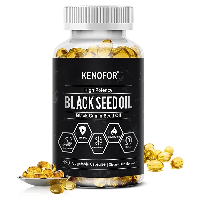 Black Cumin Seed Oil/Organic with antioxidant,anti-inflammatory digestive health properties - GilloServ