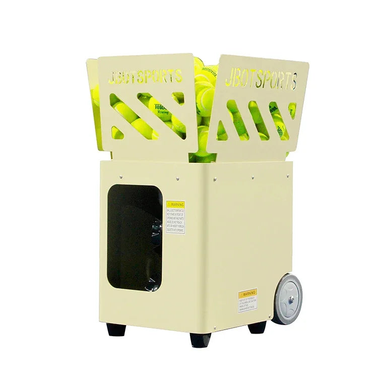 Mini Tennis Ball Machine Compact Stable Remote Control Operation - GilloServ
