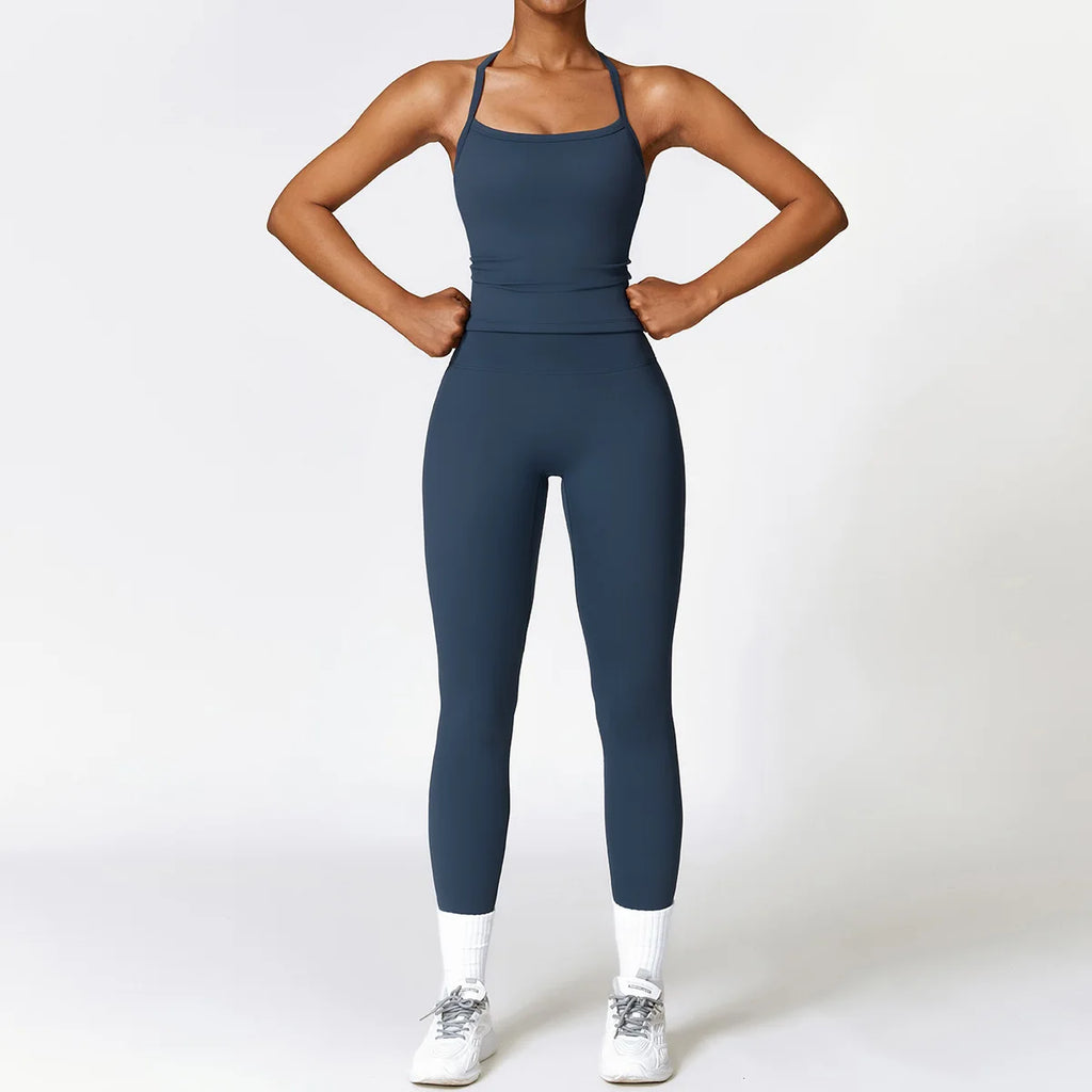 Best 2/3PCS Yoga Set Women Workout Set Seamless Sportswear Gym Clothing - GilloServ