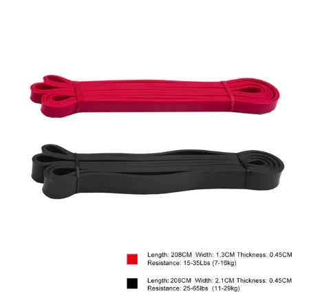 Unisex Fitness 208cm Rubber Resistance Yoga Band Pilates - GilloServ