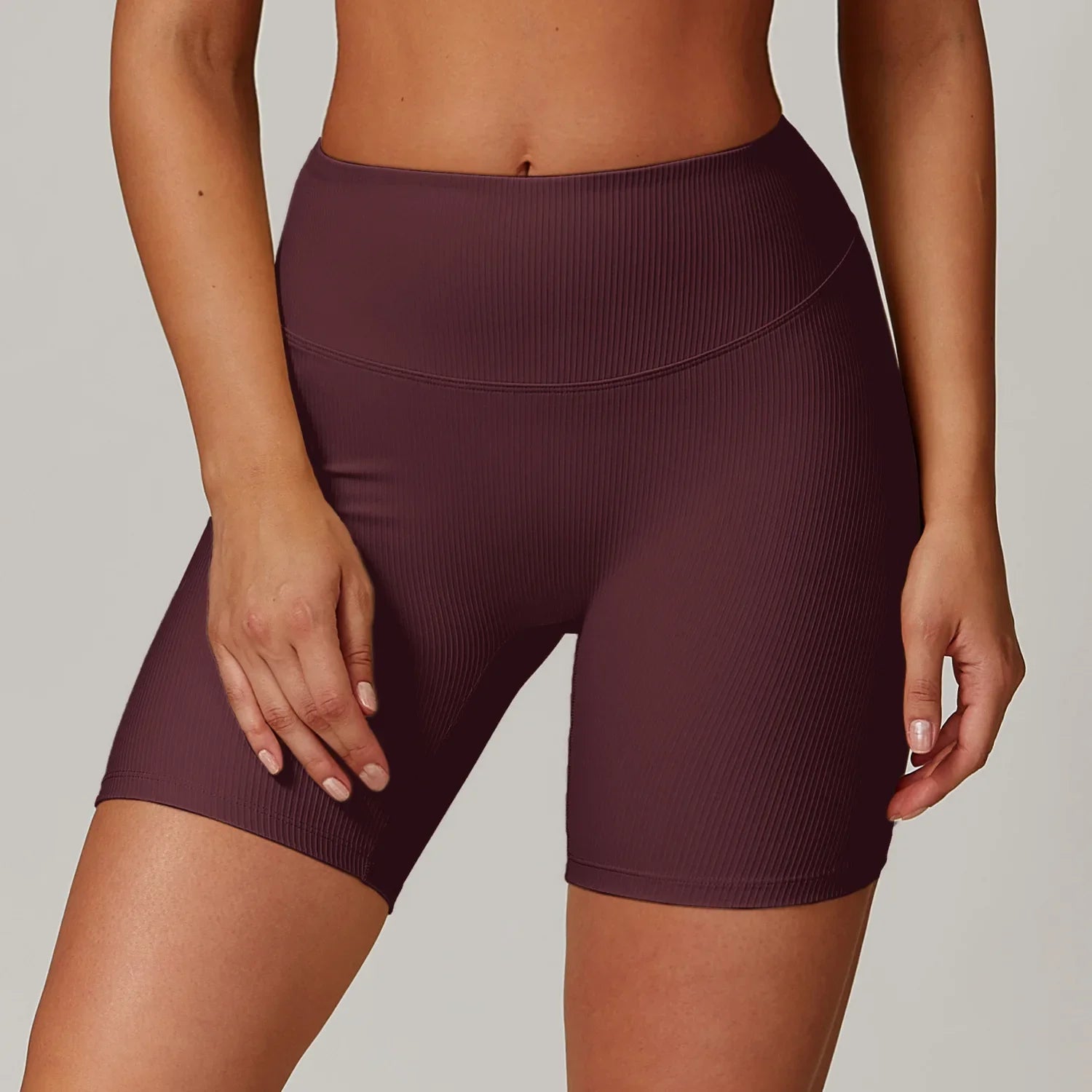 Women Yoga Shorts High Waist Quick-Dry Push Up Gym - GilloServ