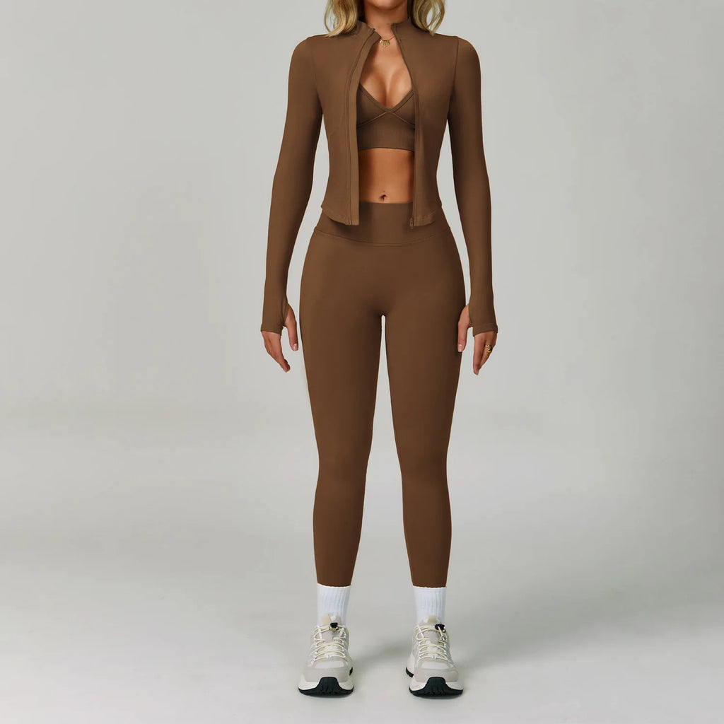 Yoga Gym Clothes Women Tracksuit// Workout //Outfits Fitness Set - GilloServ