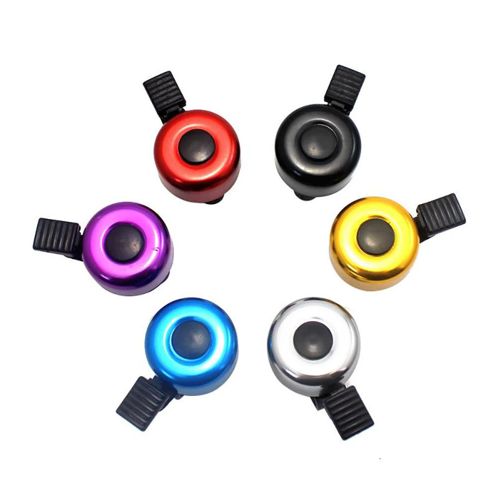 Universal Bike Bell Aluminum Alloy Mountain Road Bike Horn Alarm for Safety Cycling Bicycle Handlebar Bell Accessory Easy to Use - GilloServ