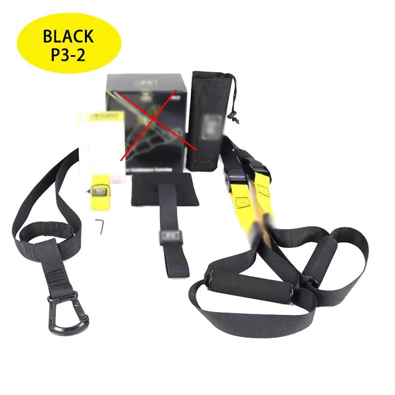 Hanging Training Strap Adjustable Fitness Band Chest Exercise Strap Pull Rope Resistance Band Set Home Gym Exercise Equipment - GilloServ