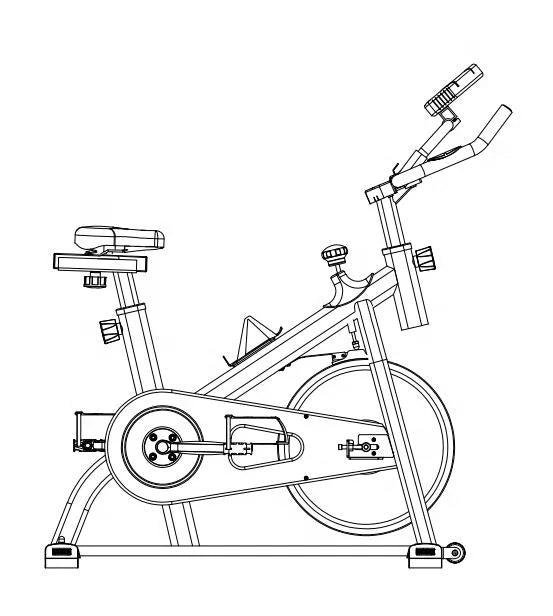 Digital Gym Equipment Supplier Spinning Bike for Gym - GilloServ