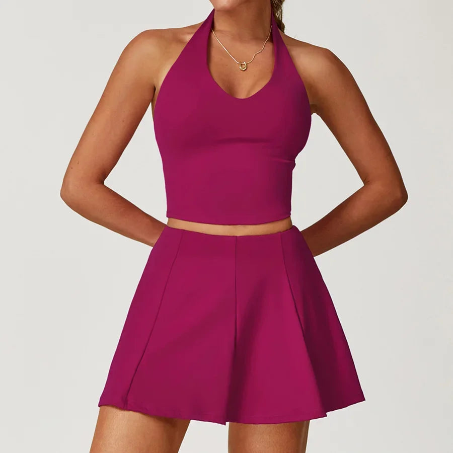 Tennis Suit Sports Fitness Naked Quick-drying Anti-light Golf Badminton Running Outdoors - GilloServ