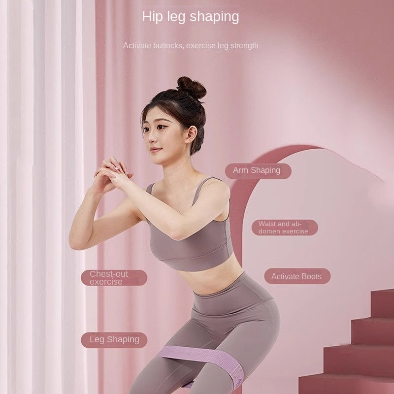 Hip Yoga Equipment elastic ring resistance band - GilloServ