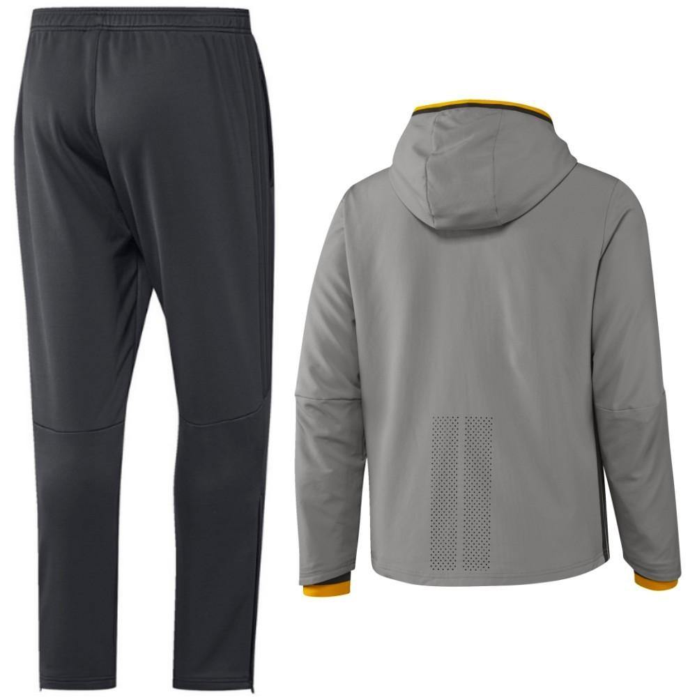 Juventus Grey Presentation Soccer Tracksuit - GilloServ