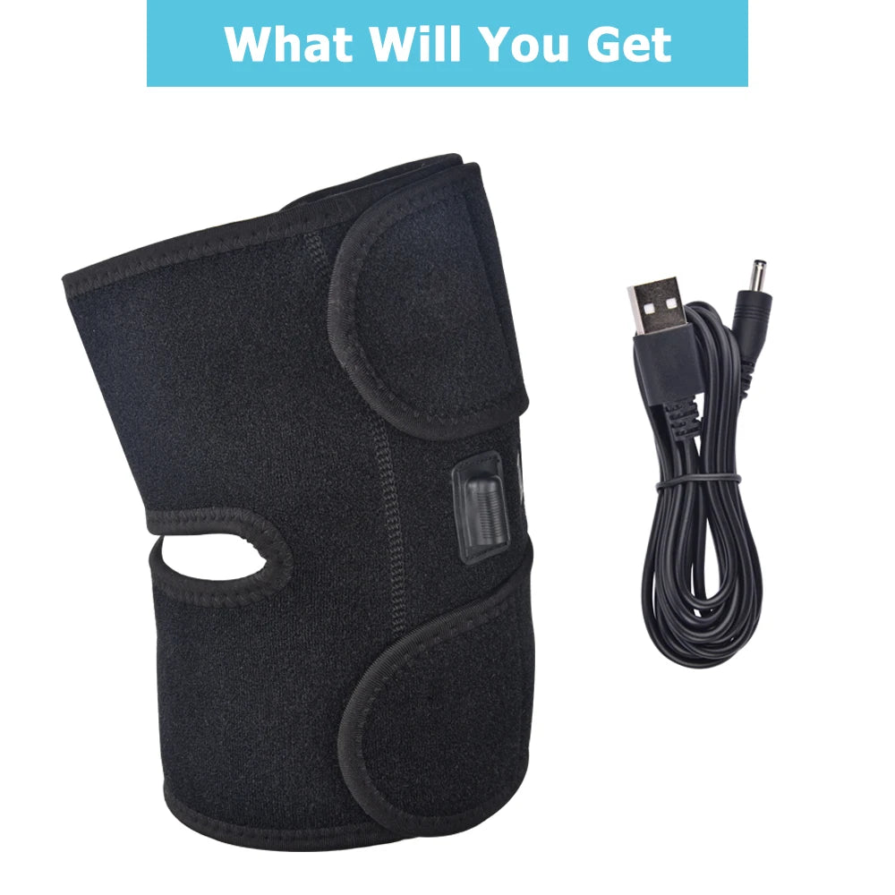 Electric Heated Pads Arthritis Heating Knee Pad//Cold Legs// Knee Pain Relief Health Care Dropshipping - GilloServ