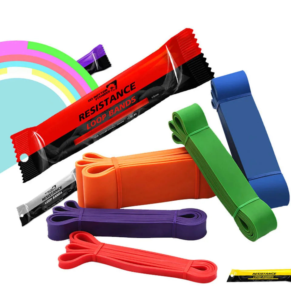 Unisex Fitness 208cm Rubber Resistance Yoga Band Pilates - GilloServ