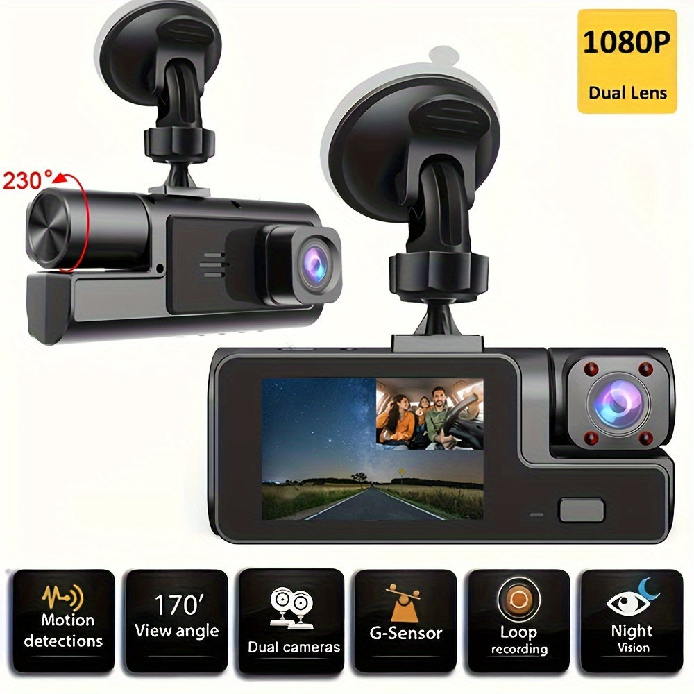 Dash Cam with 1080P Night Vision & G-Sensor - GilloServ