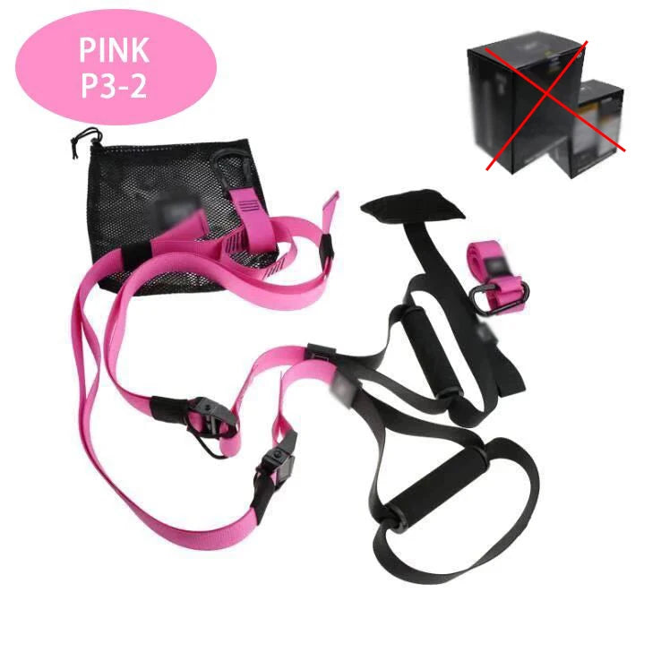Hanging Training Strap Adjustable Fitness Band Chest Exercise Strap Pull Rope Resistance Band Set Home Gym Exercise Equipment - GilloServ