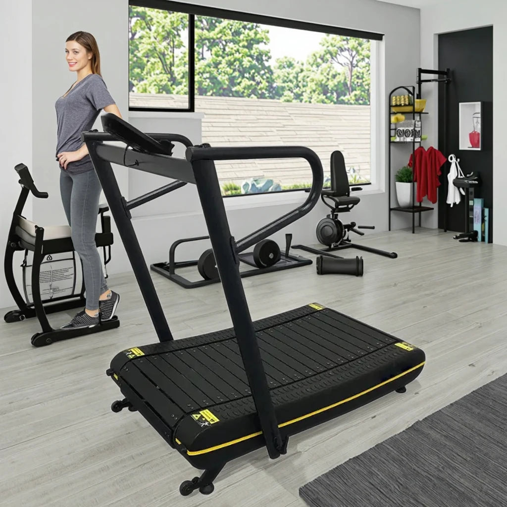 Factory Direct Sales of High Quality Home Commercial Treadmill Non-powered Bending Fitness Equipment Exercise Treadmill - GilloServ