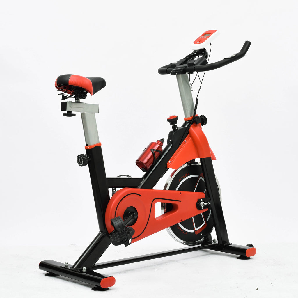 Exercise Bike Home Gym Static Bicycle Silent Belt Drive-Magnetic - GilloServ