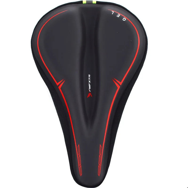 Bicycle Saddle Cover Memory Foam Soft Seat Cushion Mountain Bike Waterproof PU Leather Non-slip Seat Cover - GilloServ