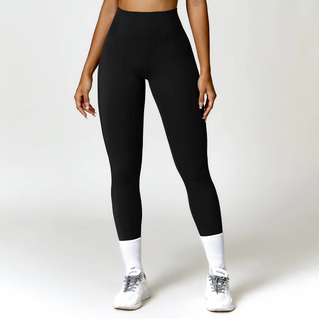 Women Yoga Pants Seamless Sports Gym Workout Stretchy clothes  High Waist - GilloServ