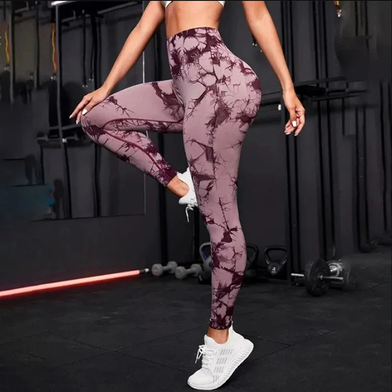 Women Yoga Pants Sport Leggings Seamless High Waist - GilloServ