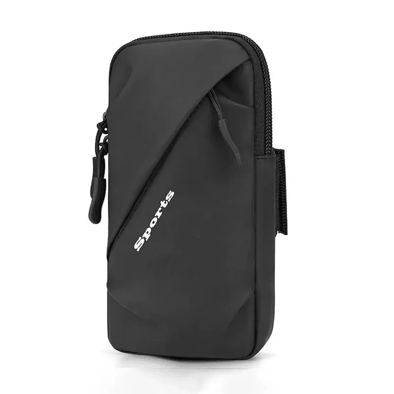 Running Phone Holder Jogging Bags for iPhone Samsung Universal Waterproof PU Sports Armband Phones Arm Bag Running Accessory - GilloServ