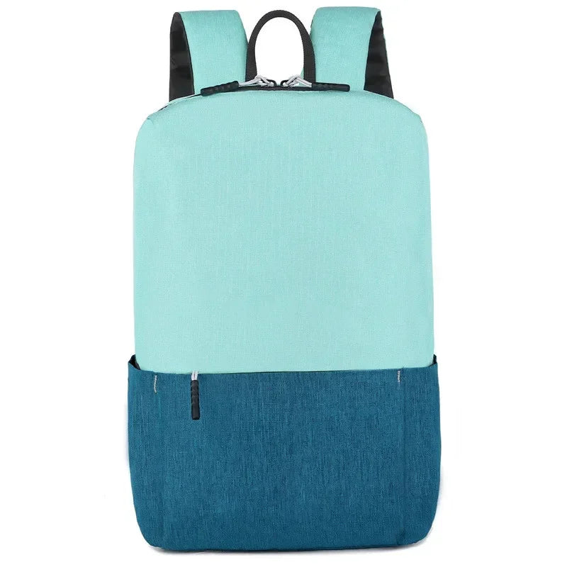 Casual Women Men Waterproof Backpack Portable Travel School Laptop Bags Student Rucksack  Multi-Color Female Zipper Backpacks - GilloServ