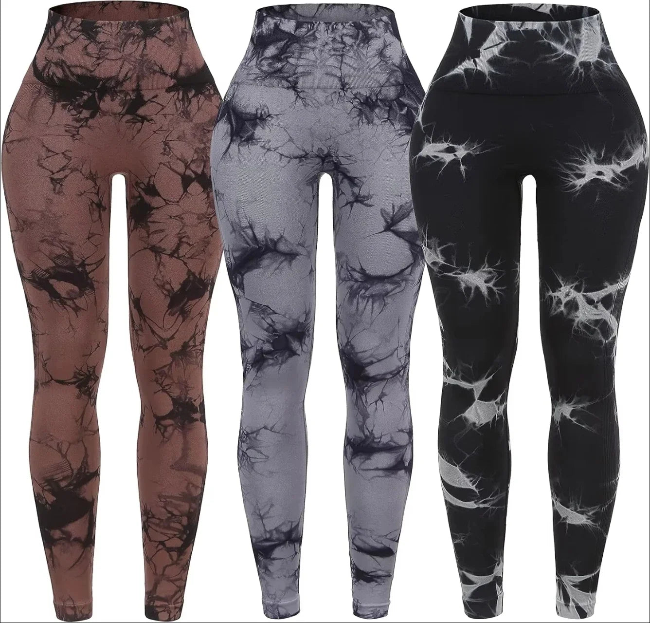 Women Yoga Pants Sport Leggings Seamless High Waist - GilloServ