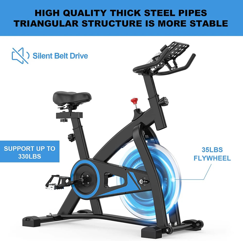 Workout Home Indoor Fitness Trainer Bike Foldable - GilloServ