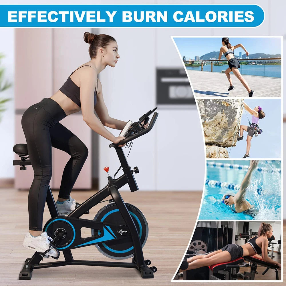 Workout Home Indoor Fitness Trainer Bike Foldable - GilloServ